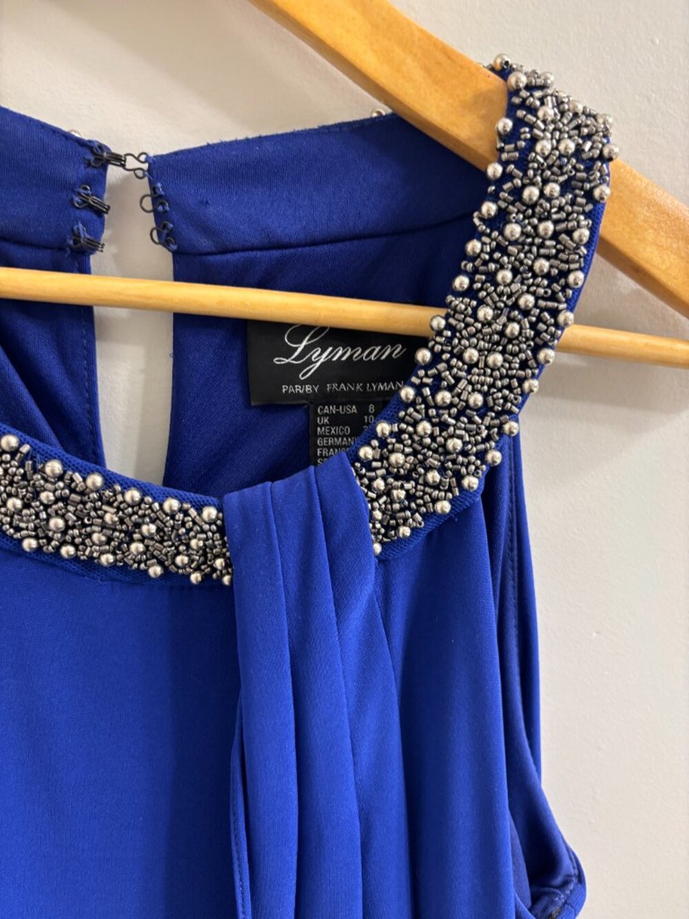 Gorgeous Frank Lyman cocktail dress. Sz 8. - Picture 2 of 4